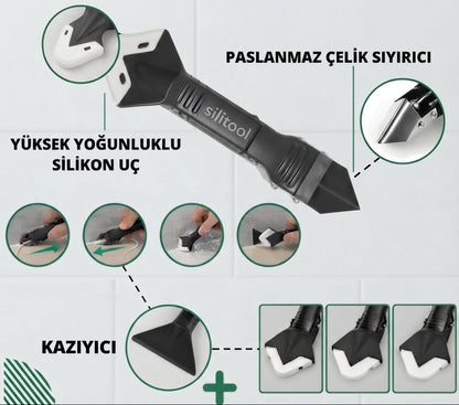 silitool C30 PRO Profesyonel Derz ve Silikon Çekme Seti